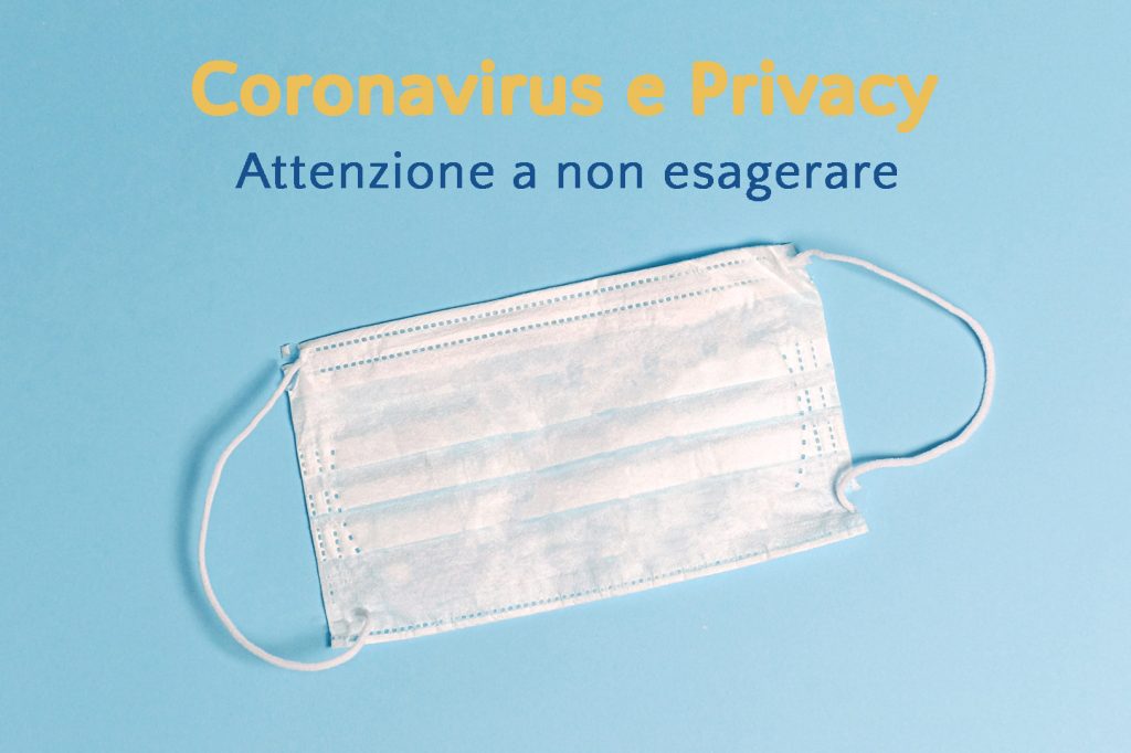 Coronavirus e Privacy