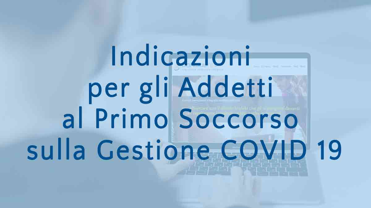 Come gestire le persone sintomatiche in azienda - sicurezza e salute sul lavoro verona, sicurezza alimentare haccp verona