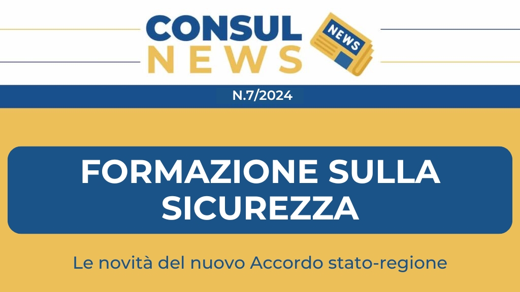 Formazione sulla sicurezza: le novità del nuovo accordo Stato-Regione