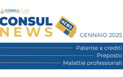 ConsulNews di Gennaio – Gli approfondimenti mensili di Consulteam