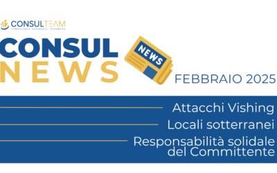Consulnews di Febbraio – Gli approfondimenti mensili di Consulteam