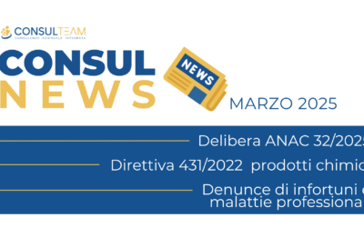 Consulnews di Marzo – Gli approfondimenti mensili di Consulteam