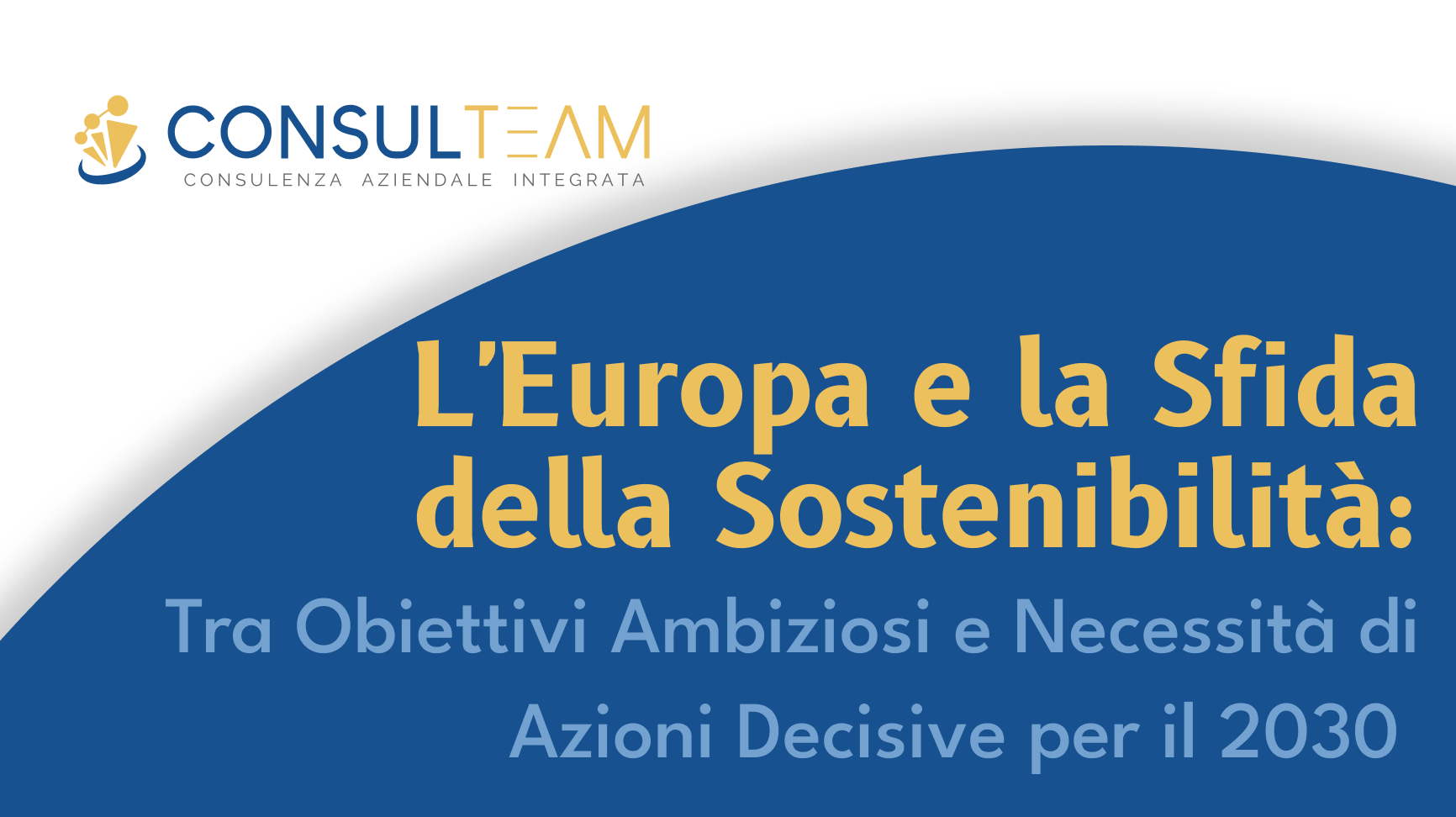 Europa sostenibilità 2030